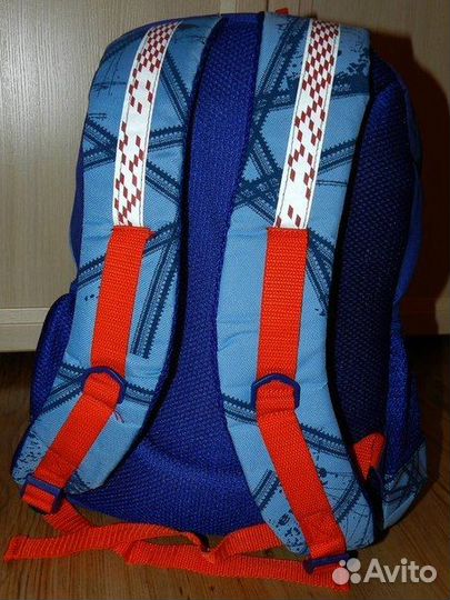 Новый рюкзак Тачки с машинкой Молния Маквин