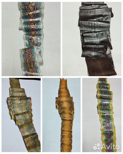 Натуральная кожа питона