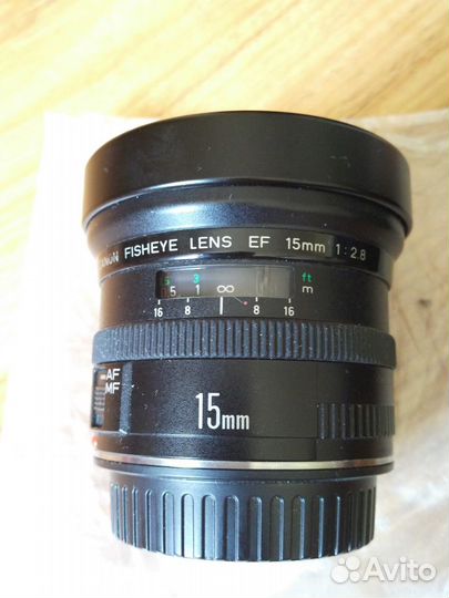 Объектив Canon Fish-eye 15мм