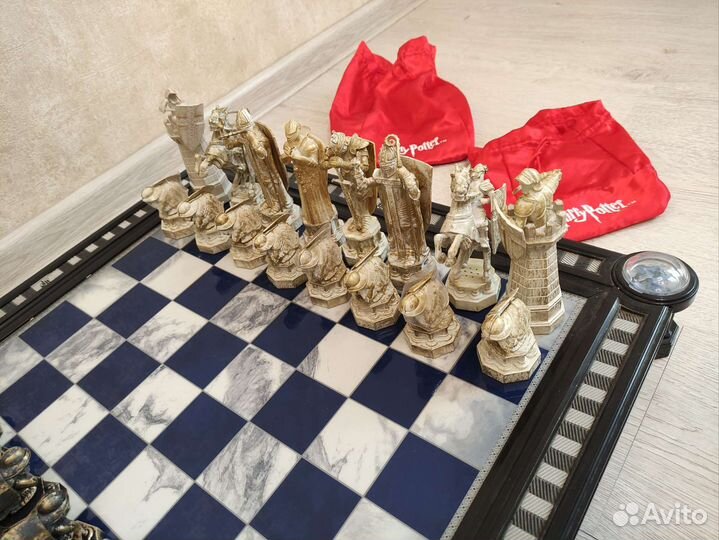 Шахматы Гарри Поттера + драконы