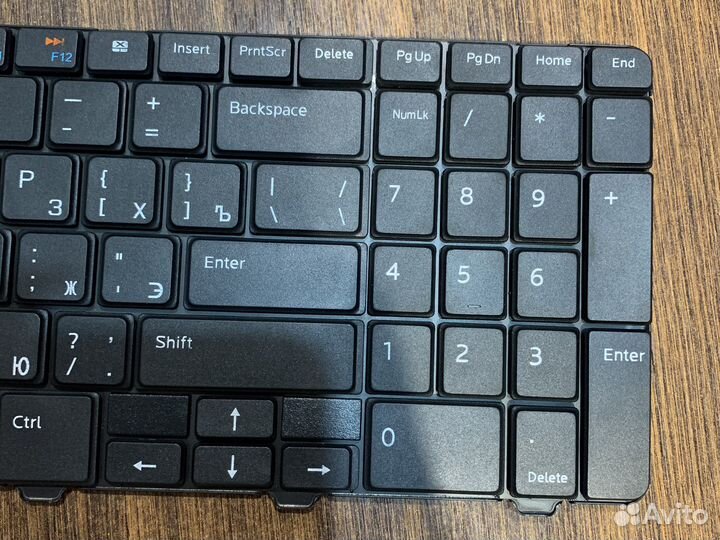 Новая Клавиатура dell Inspiron N5010 (RU) черная