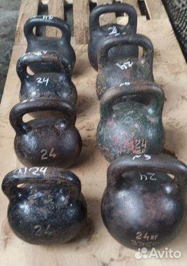 СССР гири 24кг