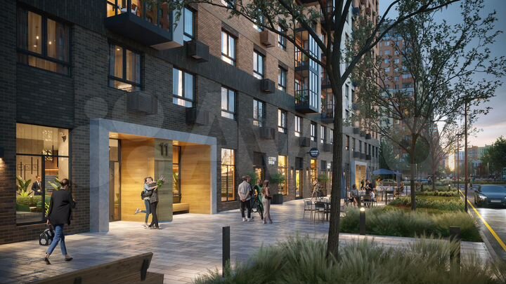 3-к. квартира, 77,8 м², 11/17 эт.