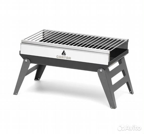 Мангал складной gratar mobile 3 в 1 55x30x31 см