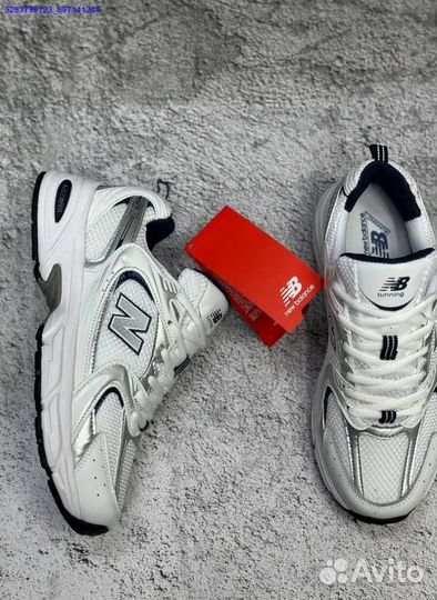 Кроссовки New balance 530 White Silver Navy