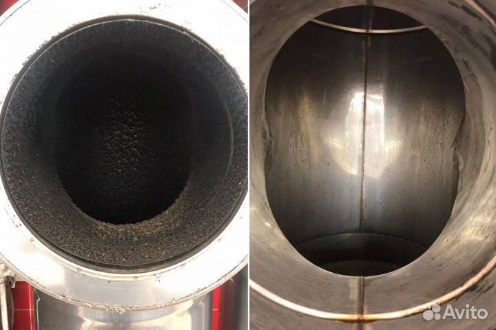 Чистка вентиляционных систем, от: жира нагара пыли