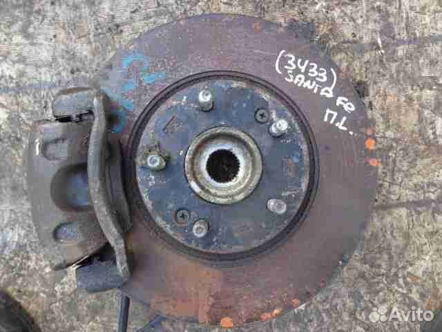 Кулак поворотный левый Hyundai Santa Fe 2 CM 51715