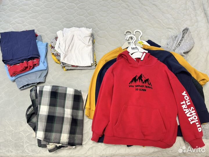 Детские вещи пакетом от 110-128