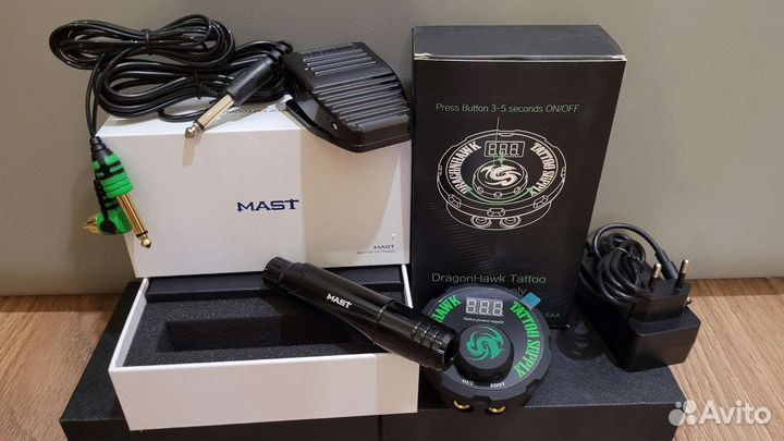 Mast P10 комплект для тату с блоком dragonhawk