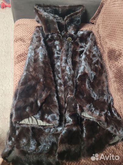 Шуба норковая 46 48 бу