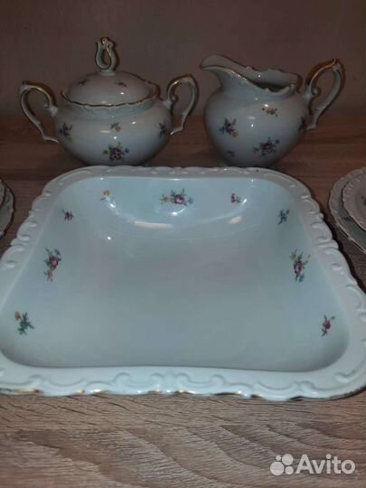 Старая Kahla сервиз предметно