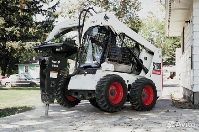 Гидромолот на Мини Погрузчике