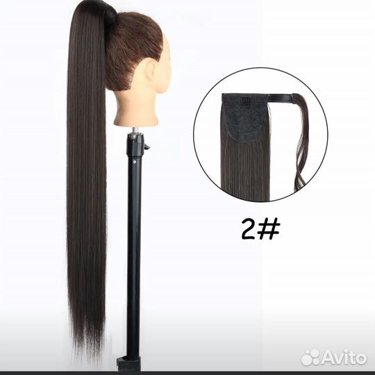 Хвост шиньон на крабе