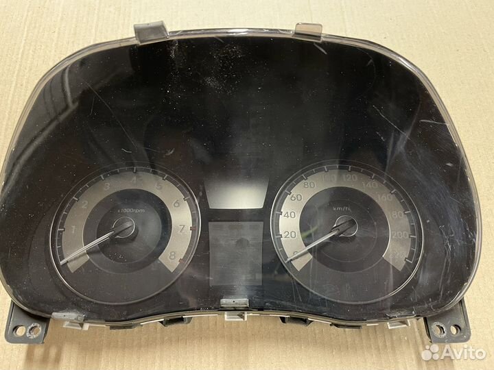 Приборная панель hyundai solaris