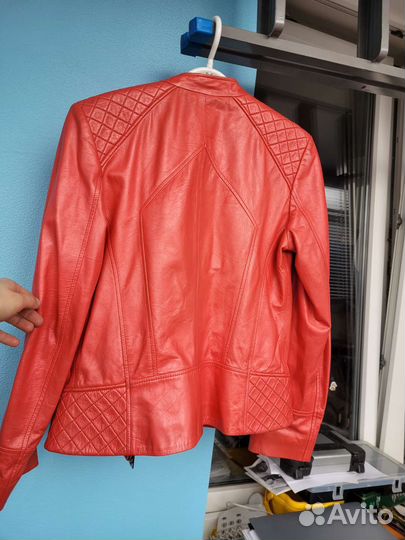 Куртка кожаная женская новая Каляев