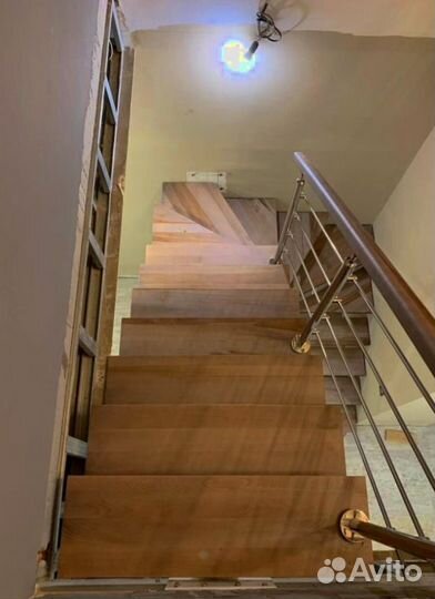 Лестница в стиле лофт