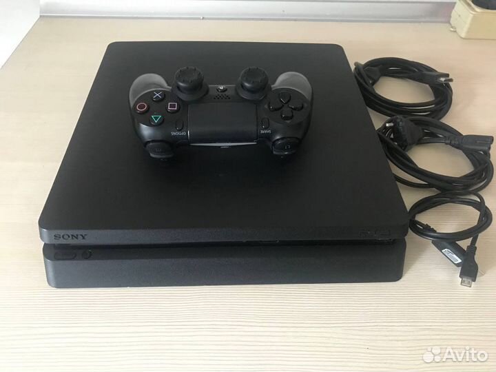 Sony playstation 4 slim 500gbP/S 4 + игры