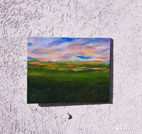 Картина маслом пейзаж
