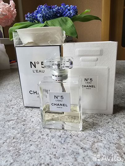 Туалетная вода Chanel номер 5 L' eau.б/у