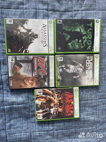 Диски на xbox 360