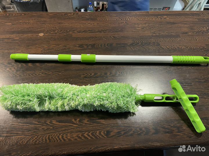 Щетка для сухой уборки с удлиняющей ручкой