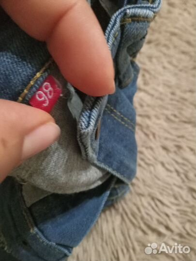 Джинсы для девочек 98