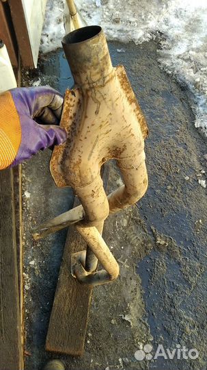 Труба приемная газ 3302 газель (умз 4215) 