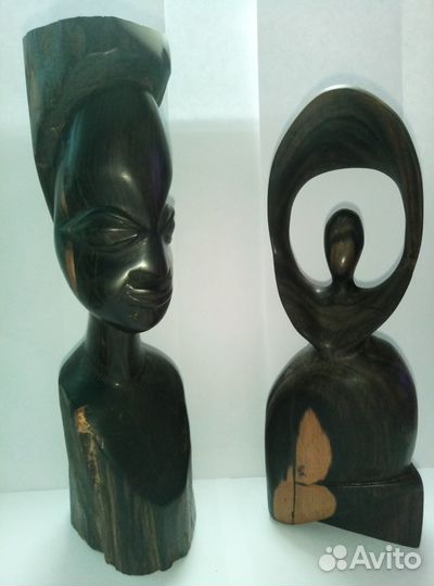 Статуэтки из черного дерева