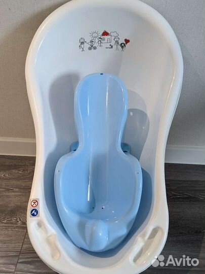 Детская ванночка с горкой