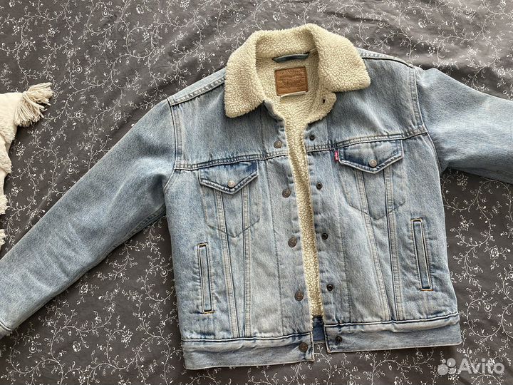 Куртка женская Levi’s sherpa оригинал