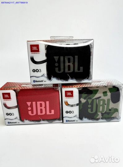 Колонка JBL GO 3