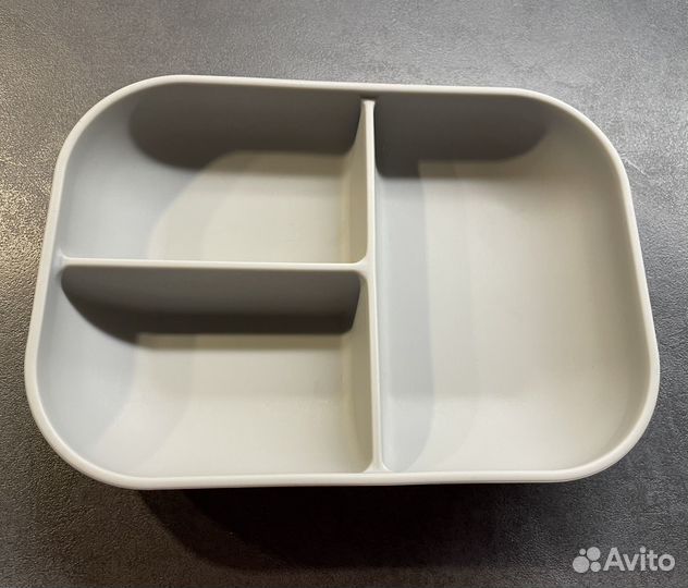 Силиконовая тарелка детская Beaba