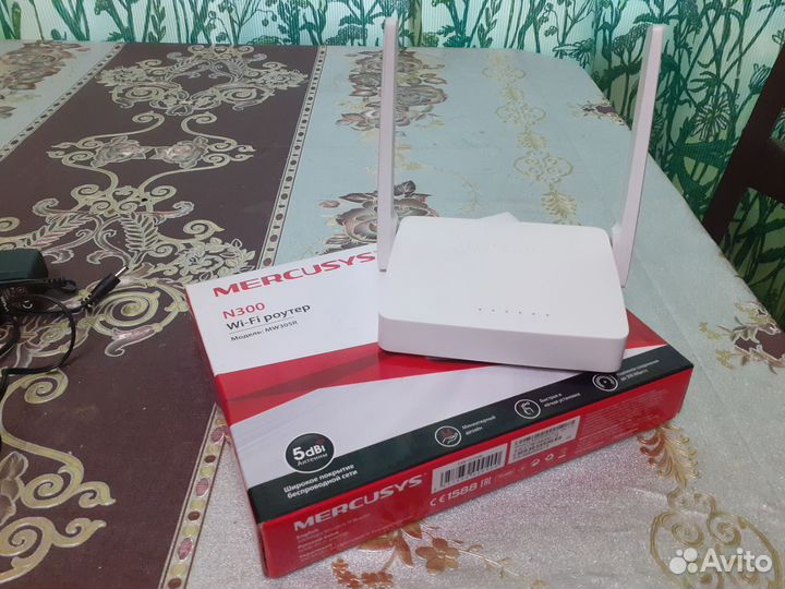 Wifi роутер mercusys n300