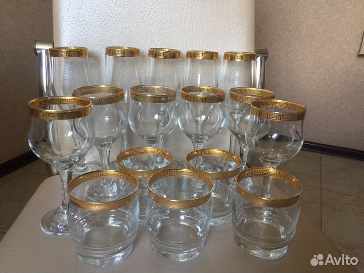 Фужеры,стаканы,бокалы -стекло