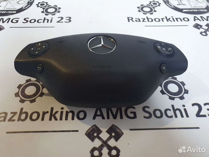 Подушка безопасности в руль для Mercedes W216 W221