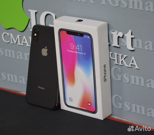 iPhone X, 256 ГБ