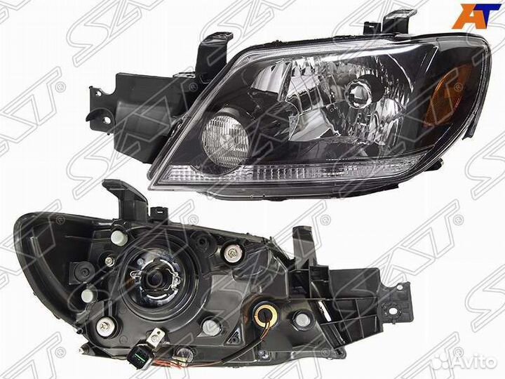 Левая фара на Митсубиси Аутлендер 2001-2004г