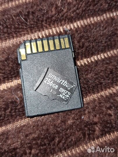 Карта памяти micro sd 256 gb с адаптером