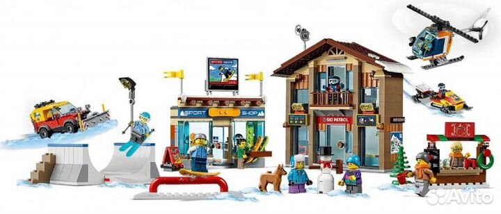 Конструктор Lari 11451 Горнолыжный курорт