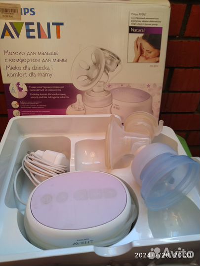 Молокоотсос avent электрический