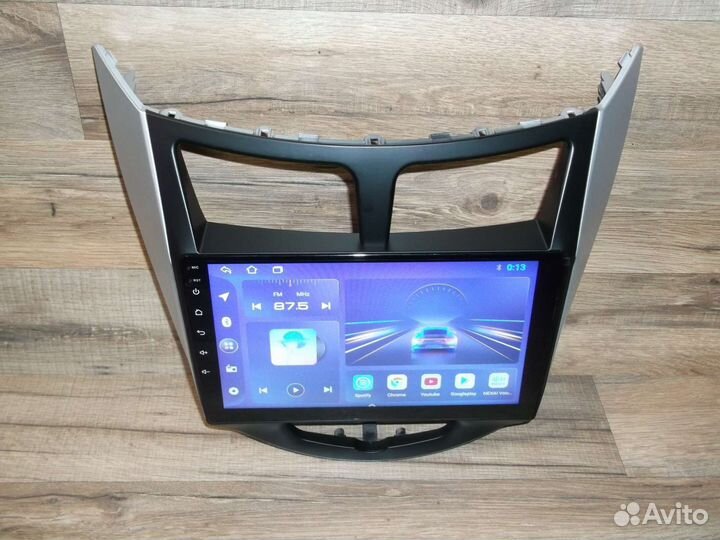 Штатная магнитола Hyundai Solaris Android/GPS