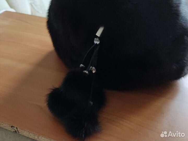 Шапка норковая женская