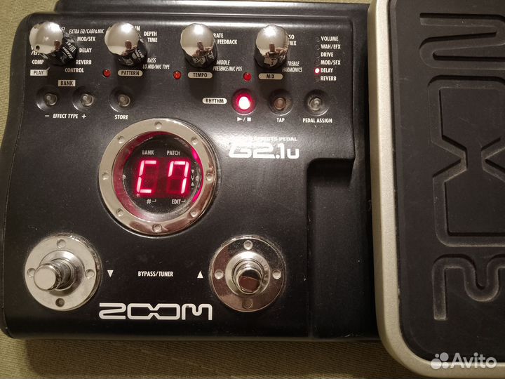 Гитарный процессор Zoom G2.1u