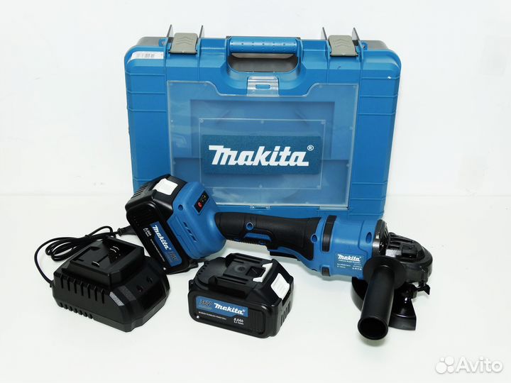 Ушм аккумуляторный 125мм, Makita, DeWalt