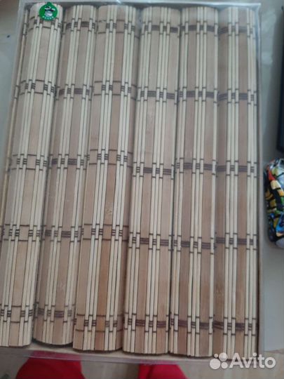 Набор соломенных салфеток