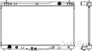 Радиатор охлаждения двигателя