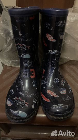 Детские резиновые сапоги