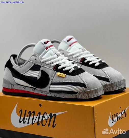 Кроссовки Nike Cortez Union Grey (Арт.45156)