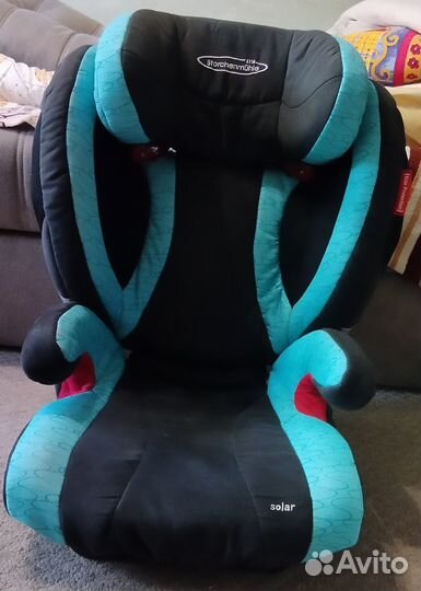 Автокресло Recaro с isofix с 3-х лет