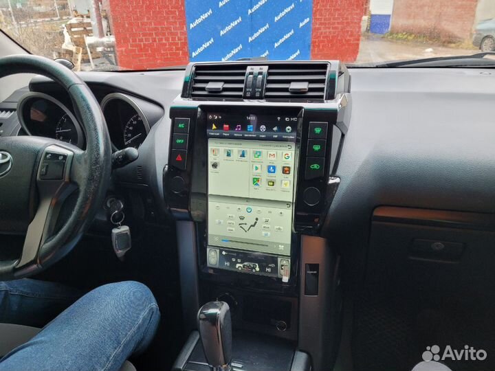 Android магнитола Tesla для Prado 150 2014 - 2017